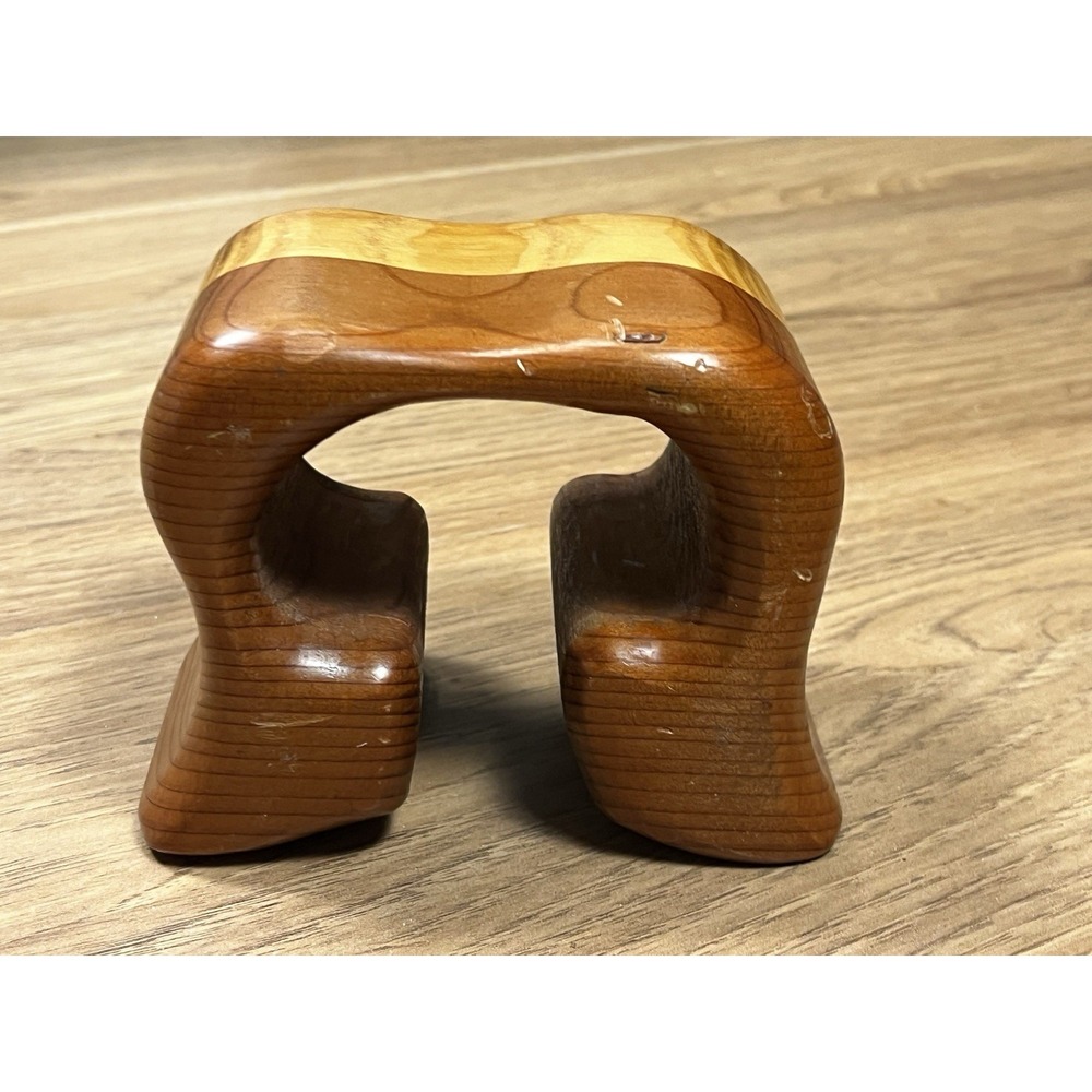 Handcrafted Native Wood Tabletop Decor